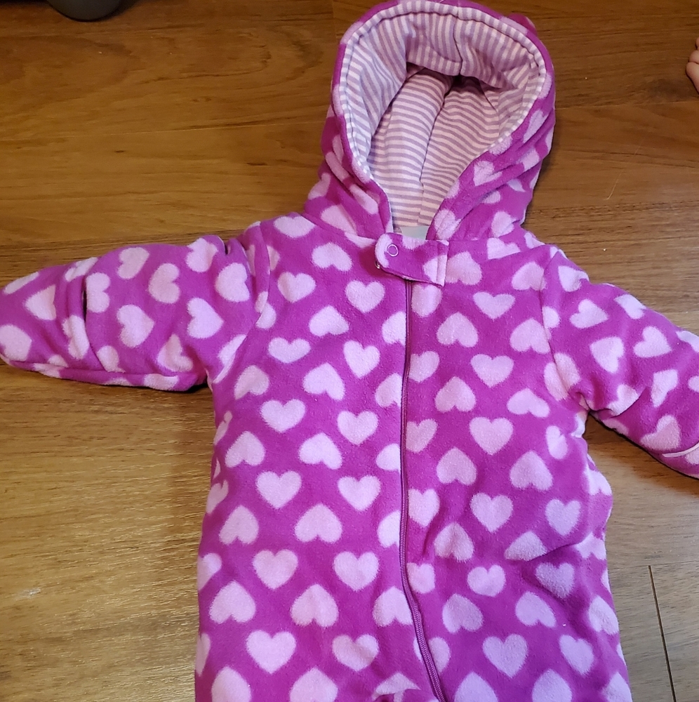 0-3 month snowsuite